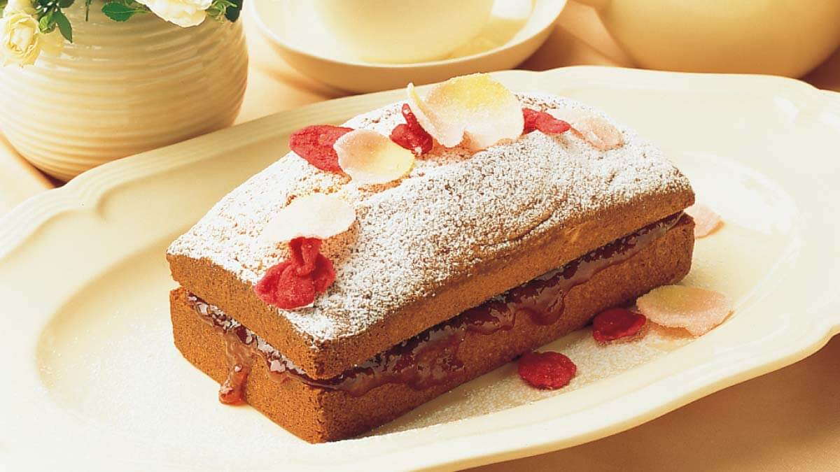 紅茶コーディネーター養成講座のビクトリアサンドイッチ